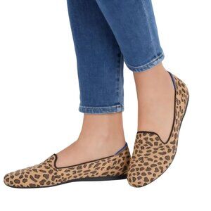 Rothy's Retired Cheetah Print Round For Flats Size 10.5